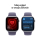 APPLE Watch Series 11 GPS 46mm Aluminiowa koperta (srebrny)/ Sportowy pasek (fioletowy) - rozmiar M/L - 1362410 - zdjęcie 5